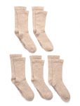 Minymo - Wool Socks 5-Pack Solid - Sokid - 19\22