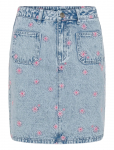 Kaffe - Kababena Denim Skirt - L&uuml;hikesed seelikud - 40