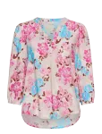Kaffe - Kahaisley O-Neck Blouse - Pikkade varrukatega - 42