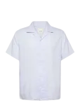 Calvin Klein - Ss Camp Collar Solid Linen Class - L&uuml;hikeste varrukatega s&auml;rgid - XL