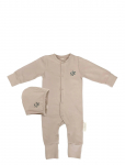 Moonboon - Sleep Suit & Bonnet Giftbox - Beebide kinkekomplektid - 80 CM