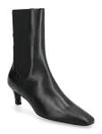 TOTEME - Leather Mid-Heel Boots - Kontsaga poolsaapad - 41