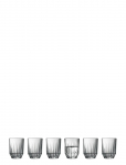 Lyngby Glas - Vandglas Astrid 6 Stk. - Joogiklaasid - 25 CL