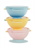 Badabulle - Non-Slip Bowls - Beebitoidu konteinerid - 3X 330ML
