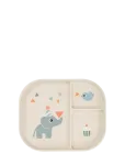 Done By Deer - Foodie Compartment Plate Celebration Sand - Taldrikud - 22X 18X H 2CM