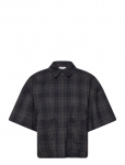Vila - Visina 2/4 Check Shirt - L&uuml;hikeste varrukatega - 42