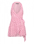 Gina Tricot - Sheer Wrap Dress - L&uuml;hikesed kleidid - M