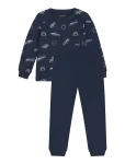 Minymo - Pyjamas Ls Set Aop - Pidžaamakomplektid - 98