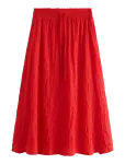 Lindex - Crinkled Midi Skirt - P&otilde;lveni ja midiseelikud - XL
