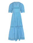 Stella Nova - Maxi Dress With Short Sleeves And Artworks - Maksikleidid - 36