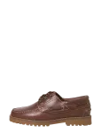 Jack & Jones - Jfwbrooklyn Leather Boat Shoe Ln - Purjekingad - 45
