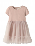 Lil'Atelier - Nmffanella Ss Tulle Dress Lil - L&uuml;hikeste varrukatega vabaajakleidid - 98