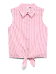 Vero Moda Girl - Vmfriba Sl Shirt Wvn Girl - L&uuml;hikeste varrukatega s&auml;rgid - 140