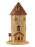 Dsignhouse Moomin - Mumitroldenes Hus, Fsc Egetr&aelig;/Sapele - Puidust kujud - L
