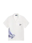 Polo Ralph Lauren - Classic Fit Nautical Linen Camp Shirt - Vabaaja s&auml;rgid - M