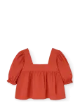 THE ANIMALS OBSERVATORY - Mandril Kid Blouse Red - Pluusid ja tuunikad - 104