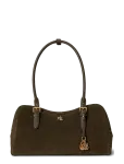 Lauren Ralph Lauren - Suede Large Marcy Zip Satchel - V&auml;ikesed &uuml;le&otilde;lakotid - ONE SIZE