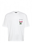 Lyle & Scott - Floral Embroidered T-Shirt - L&uuml;hikeste varrukatega - L