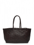 Dragon Diffusion - Triple Jump Big Woven Leather Tote Bag - Kandekotid - ONE SIZE