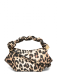 Ganni - Leopard Grained Mini Bou Bag - Rihmaga kotid - ONE SIZE