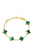 Steel & Barnett - Clover Bracelet - K&auml;ev&otilde;rud - ONE SIZE 17 - 23 cm