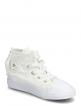 Converse - Ctas 1V Hi White/White/Gold - K&otilde;rge s&auml;&auml;rega tossud - 26