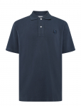Maison Kitsune - Bold Fox Head Patch Comfort Polo - L&uuml;hikeste varrukatega kootud polos&auml;rgid - XS