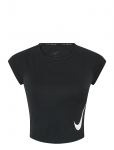 Nike - W Nk Tempo Swoosh Run Df Ss - Spordi l&uuml;hikeste varrukatega l&uuml;hikesed topid - XS