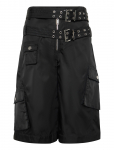 GANNI - Duchesse Nylon Pocket Shorts - Kroogitud v&ouml;&ouml;kohaga l&uuml;hikesed p&uuml;ksid - 40