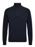 Belstaff - Bradwell Q Zip Cotton Army Olive - Poolpika lukuga džemprid - M