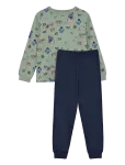 Minymo - Pyjamas Ls Set Aop - Pidžaamakomplektid - 140