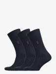 Polo Ralph Lauren - Ribbed Crew Sock 3-Pack - Tavalised sokid - 39-42