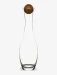 Sagaform - Nature Wine/Water Carafe With Oak Stopper - Veinikarahvinid ja dekanterid - 1 L