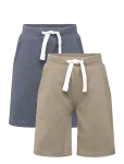 Minymo - Basic 53 -Sweat Short (2-Pack) - L&uuml;hikesed p&uuml;ksid - 122