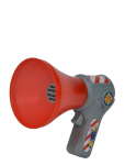 Brandmand Sam - Fireman Sam Megaphone - M&auml;ngut&ouml;&ouml;riistad - ONE SIZE
