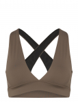 Casall - V-Neck Crossback Bikini Top - Bandeau bikiinitopid - 44
