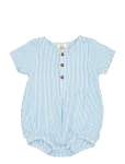 Copenhagen Colors - Seersucker Romper W. Sleeves - L&uuml;hikeste varrukatega - 50
