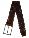 Portia 1924 - Braided Full Grain Leather Belt - Punutud v&ouml;&ouml;d - 115 cm