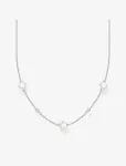 Thomas Sabo - Necklace With Pearls And White Stones - P&auml;rlitega kaelakeed - ONE SIZE