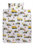 BrandMac - Bed Linen Nb 1361 Construction - 140X200, 60X63 Cm - Voodipesukomplektid - 140X200/60X63CM