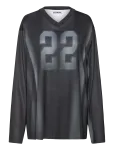 Weekday - Sports V Neck Long Sleeve - Pikkade varrukatega - XS