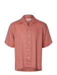 Selected - Slhrelaxkylian Mix Ss Shirt Resort - L&uuml;hikeste varrukatega s&auml;rgid - XL