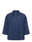 Scotch & Soda - Lightweight Denim Popover Shirt - Teksas&auml;rgid - 40