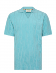 Scotch & Soda - Jacquard Cotton Terry Relaxed-Fit Polo - L&uuml;hikeste varrukatega - XL