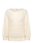 Monki - Loose Open-Knit Side Slit Sweater - Džemprid - XXS