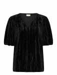 Kaffe - Kaelva Jersey Blouse - L&uuml;hikeste varrukatega - XL