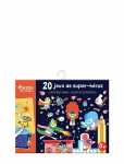 Auzou - Activity Cards - 20 Superhero Games - Lauam&auml;ngud - ONE SIZE
