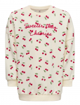 Kids Only - Kmgcherry L/S Ovz Oneck Printed Ub Swt - Dressipluusid - 110