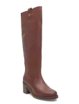 Tommy Hilfiger - Riding Lthr Long Boot Block Heel - P&otilde;lveni saapad - 40