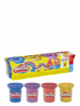 Play Doh - 4-Pack Med Play-Doh Metallic Shine Speciallera - Voolimissavi - ONE SIZE